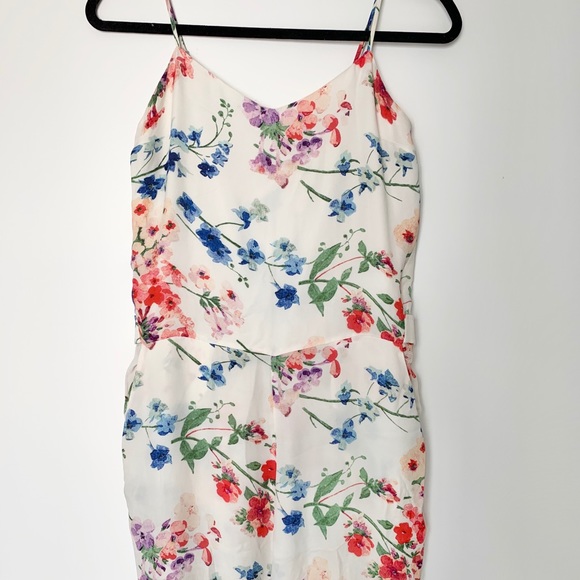 Theory Floral silk jumpsuit - Picture 5 of 7